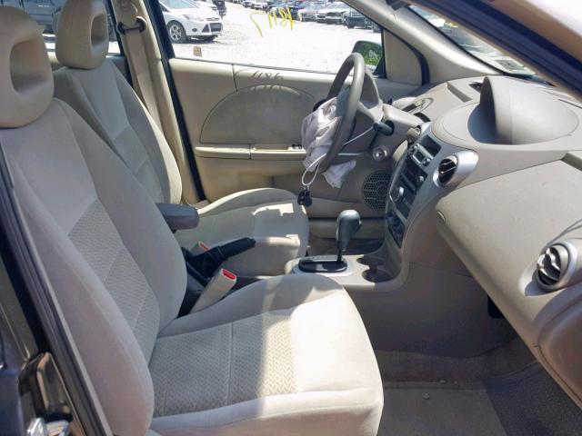 1G8AL58F96Z167876 - 2006 SATURN ION LEVEL GOLD photo 5