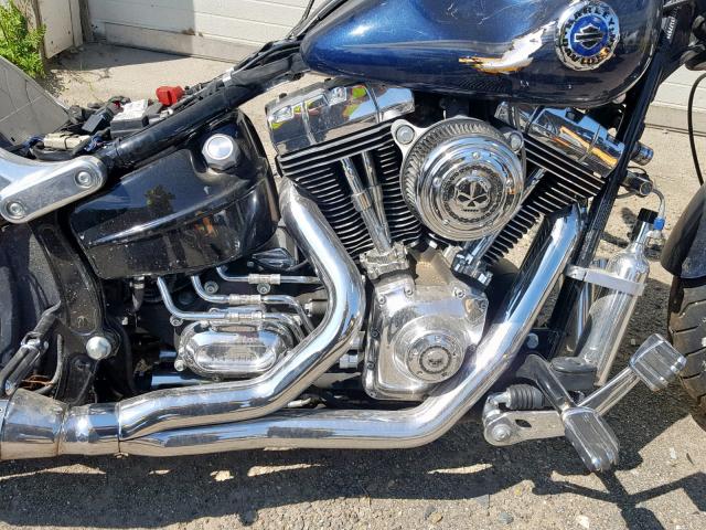 1HD1BFV27DB037759 - 2013 HARLEY-DAVIDSON FXSB BREAK BLUE photo 7