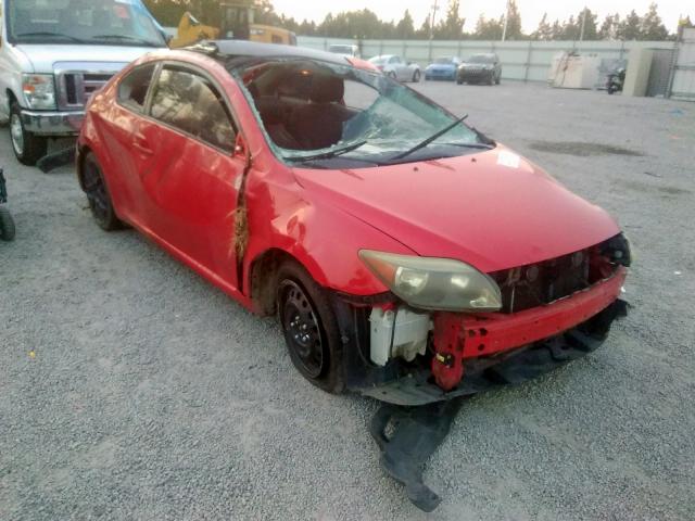 JTKDE177750050454 - 2005 TOYOTA SCION TC წითელი ფოტო 1