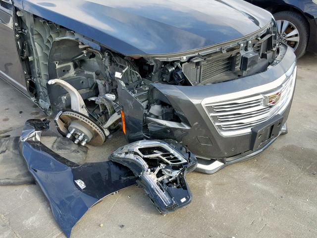 1G6KK5R68GU165680 - 2016 CADILLAC CT6 PLATIN GRAY photo 9