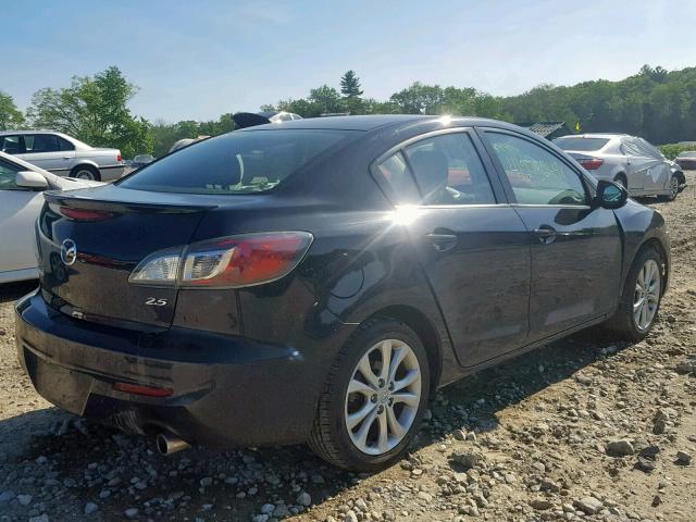 JM1BL1U60B1357812 - 2011 MAZDA 3 S BLACK photo 4