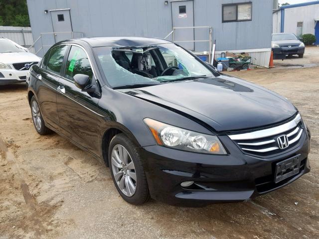 1HGCP3F81BA023647 - 2011 HONDA ACCORD EXL BLACK photo 1