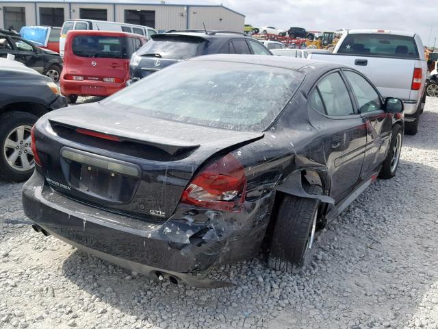 2G2WR524241113850 - 2004 PONTIAC GRAND PRIX BLACK photo 4