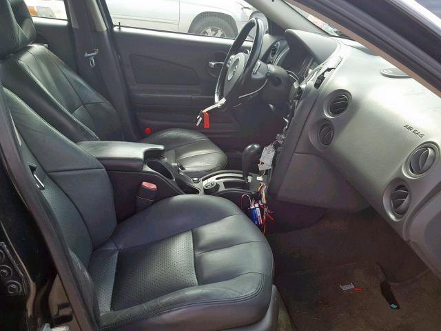 2G2WR524241113850 - 2004 PONTIAC GRAND PRIX BLACK photo 5