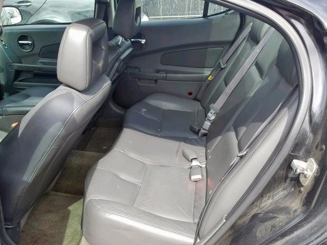 2G2WR524241113850 - 2004 PONTIAC GRAND PRIX BLACK photo 6