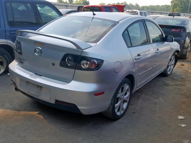 JM1BK32F181102077 - 2008 MAZDA 3 I SILVER photo 4