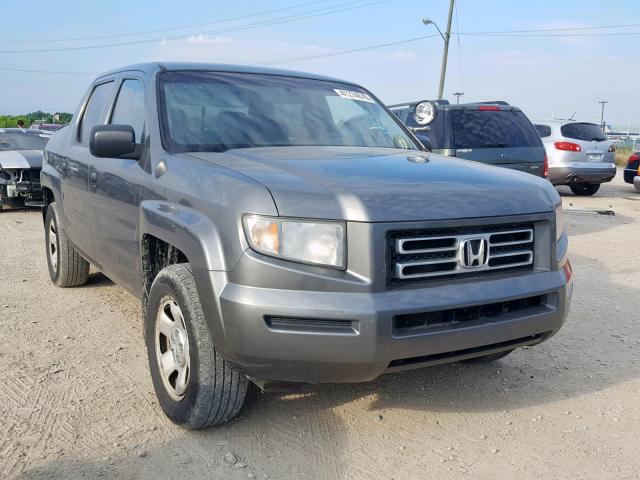 2HJYK16257H505769 - 2007 HONDA RIDGELINE GRAY photo 1