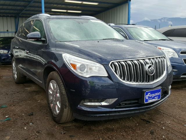 5GAKVCKD2FJ125775 - 2015 BUICK ENCLAVE BLUE photo 1