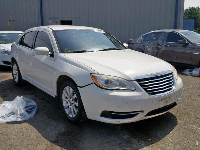 1C3BC1FB1BN500743 - 2011 CHRYSLER 200 TOURIN WHITE photo 1