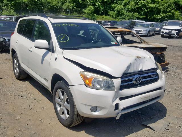 JTMBK31V785041075 - 2008 TOYOTA RAV4 LIMIT WHITE photo 1