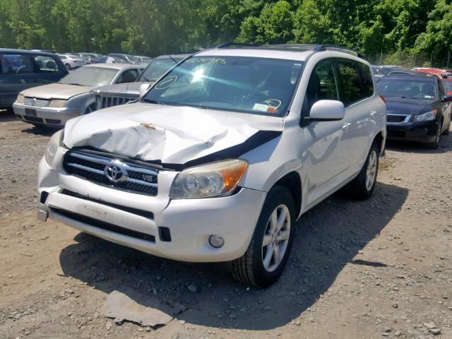 JTMBK31V785041075 - 2008 TOYOTA RAV4 LIMIT WHITE photo 2