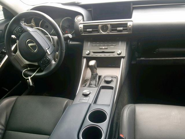 JTHBF1D22F5056587 - 2015 LEXUS IS 250 GRAY photo 9