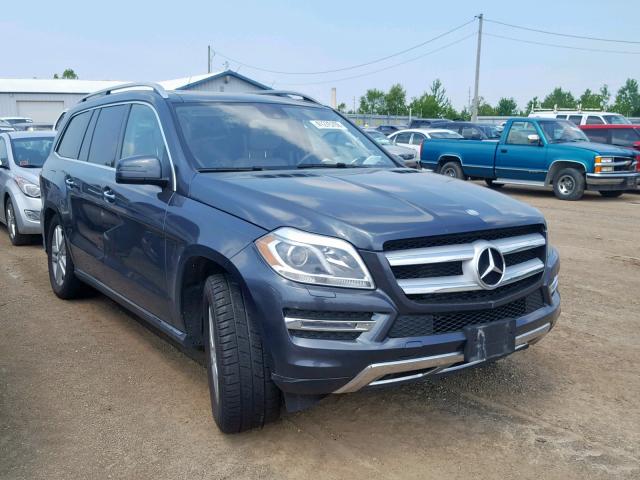 4JGDF2EE4FA443296 - 2015 MERCEDES-BENZ GL 350 BLU GRAY photo 1