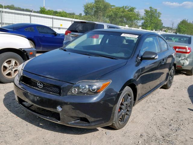 JTKDE167680261652 - 2008 TOYOTA SCION TC შავი ფოტო 2