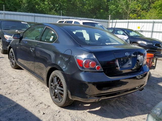 JTKDE167680261652 - 2008 TOYOTA SCION TC შავი ფოტო 3