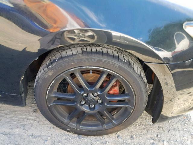 JTKDE167680261652 - 2008 TOYOTA SCION TC შავი ფოტო 9