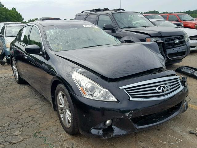 JN1CV6AP2DM718471 - 2013 INFINITI G37 BASE BLACK photo 1