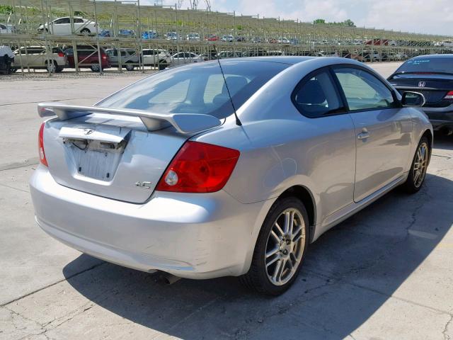 JTKDE167260134748 - 2006 TOYOTA SCION TC ვერცხლისფერი ფოტო 4