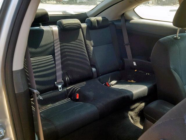 JTKDE167260134748 - 2006 TOYOTA SCION TC ვერცხლისფერი ფოტო 6