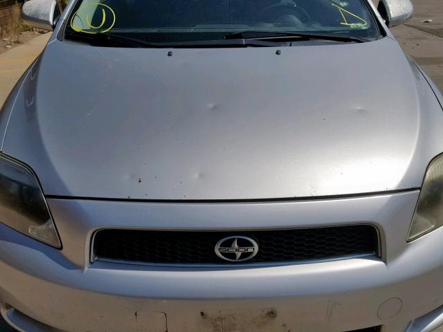 JTKDE167260134748 - 2006 TOYOTA SCION TC ვერცხლისფერი ფოტო 9