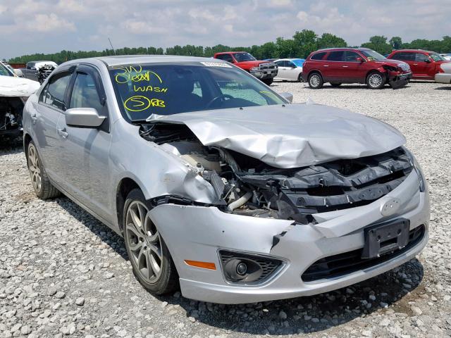 3FAHP0JA2CR376263 - 2012 FORD FUSION SEL SILVER photo 1