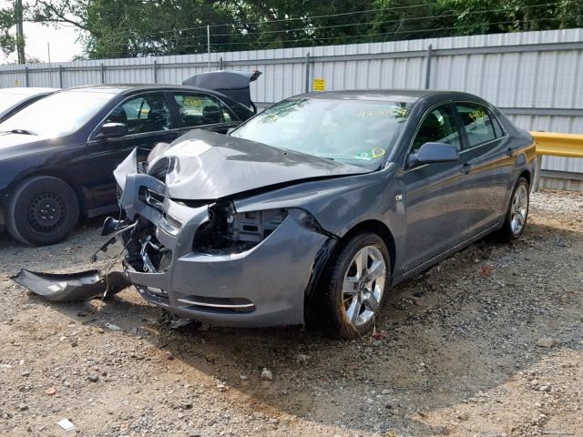 1G1ZH57B68F209300 - 2008 CHEVROLET MALIBU 1LT 灰色 照片 2