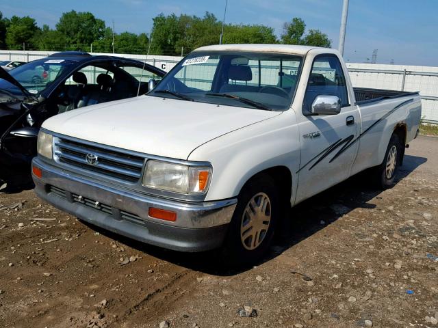 JT4VD10C8P0003572 - 1993 TOYOTA T100 SR5 WHITE photo 2