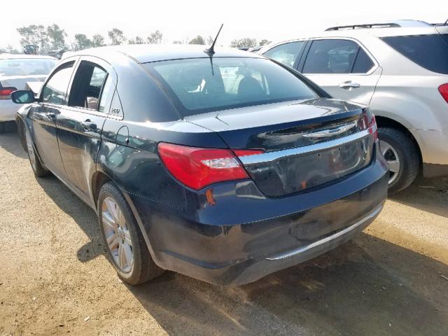 1C3CCBBB5DN694812 - 2013 CHRYSLER 200 TOURIN BLACK photo 3