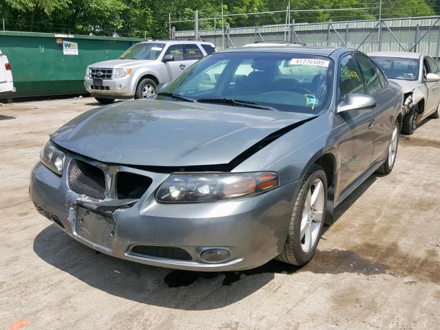 1G2HZ54Y55U136070 - 2005 PONTIAC BONNEVILLE CHARCOAL photo 2