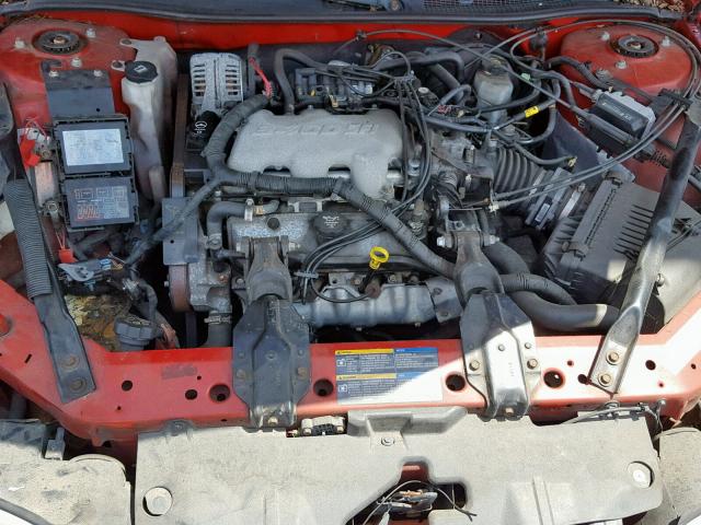 2G1WW12E359138757 - 2005 CHEVROLET MONTE CARL RED photo 7