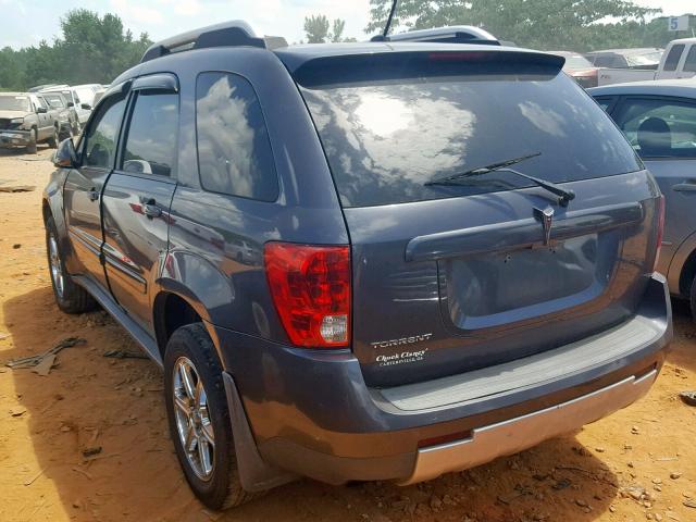 2CKDL63F376042412 - 2007 PONTIAC TORRENT GRAY photo 3