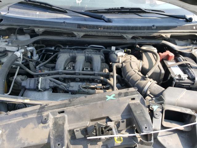 2FMDK52C49BA04009 - 2009 FORD FLEX SEL WHITE photo 7