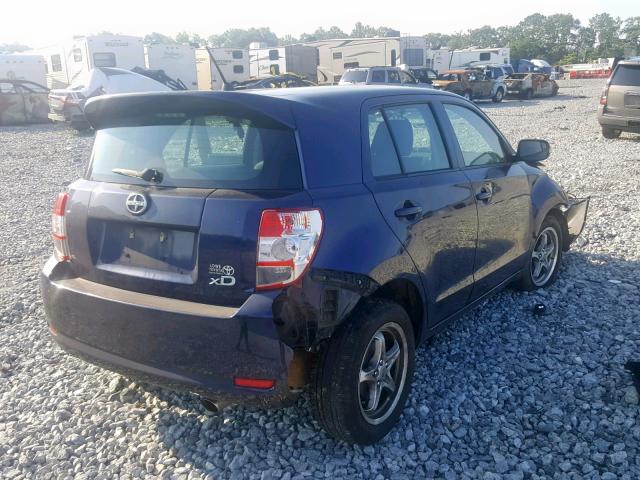 JTKKU10469J043988 - 2009 SCION XD BLUE photo 4