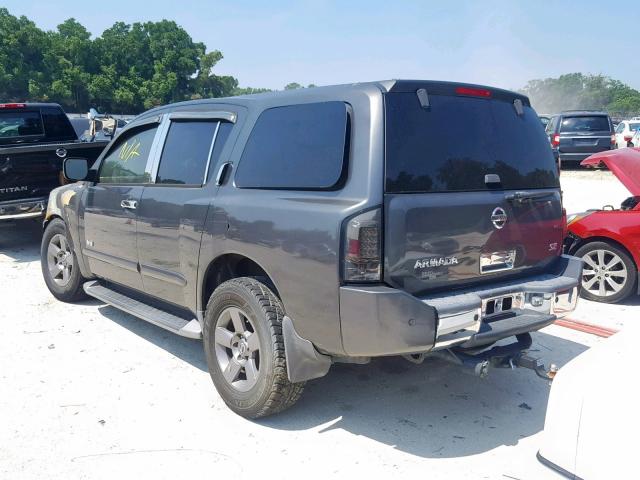 5N1AA08A45N719126 - 2005 NISSAN ARMADA SE BROWN photo 3