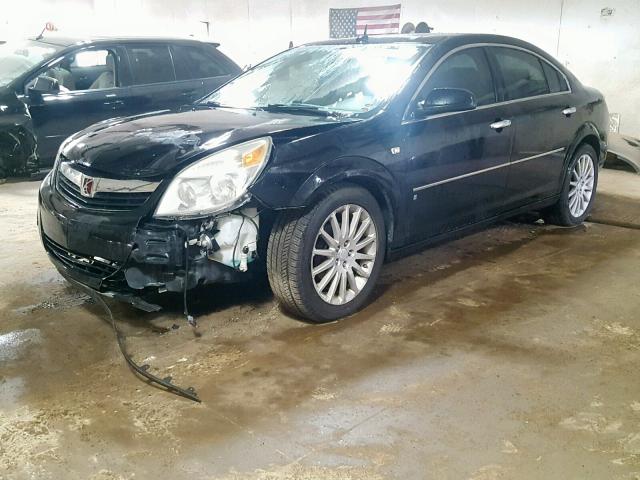 1G8ZV57757F253437 - 2007 SATURN AURA XR BLACK photo 2