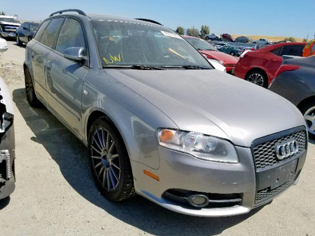 WAUSF78E78A007904 - 2008 AUDI A4 S-LINE GRAY photo 1