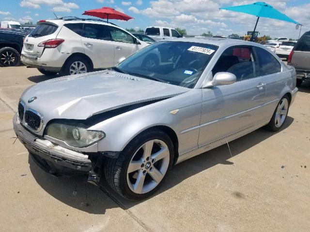 WBABV13444JT22197 - 2004 BMW 325 CI SUL SILVER photo 2