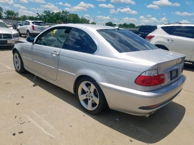 WBABV13444JT22197 - 2004 BMW 325 CI SUL SILVER photo 3