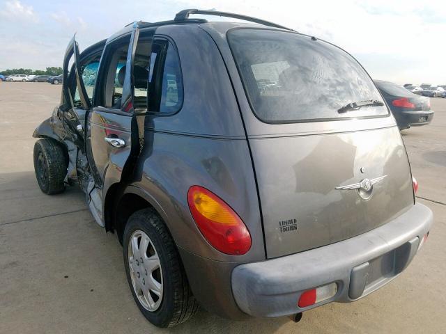 3C8FY4BB01T315859 - 2001 CHRYSLER PT CRUISER BROWN photo 3