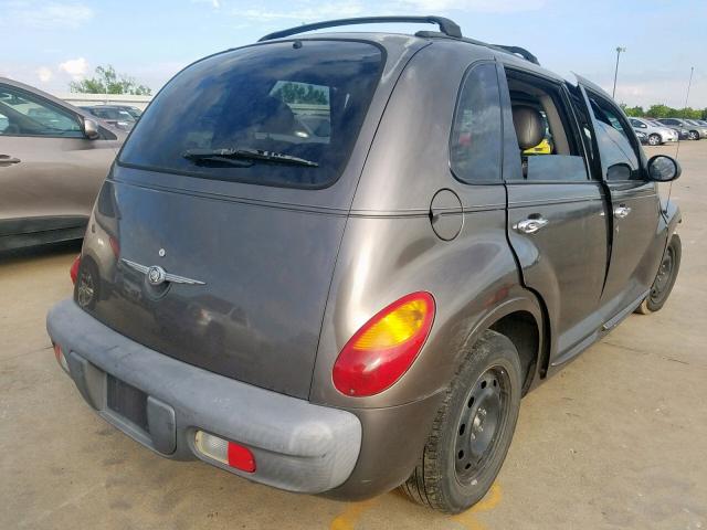 3C8FY4BB01T315859 - 2001 CHRYSLER PT CRUISER BROWN photo 4