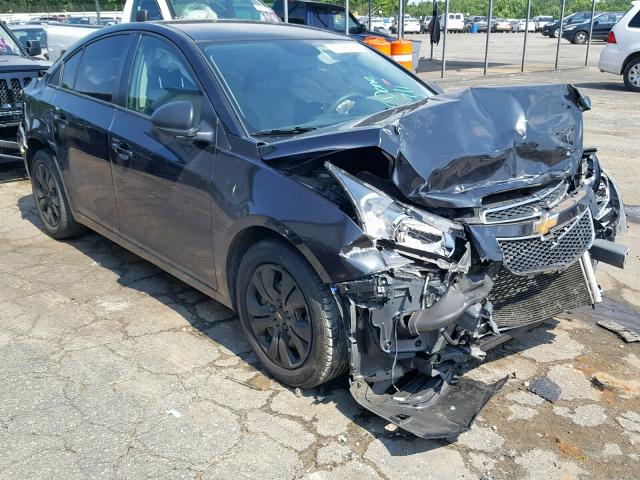 1G1PA5SH5E7381640 - 2014 CHEVROLET CRUZE LS BLACK photo 1