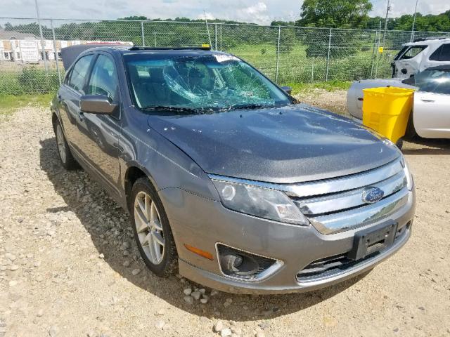 3FAHP0JG6AR127000 - 2010 FORD FUSION SEL GRAY photo 1