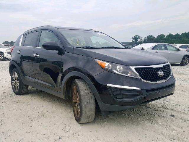 KNDPC3AC4G7874384 - 2016 KIA SPORTAGE E BLACK photo 1