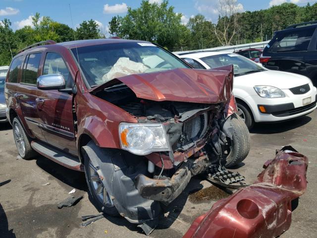 1A8HW58228F138340 - 2008 CHRYSLER ASPEN LIMI MAROON photo 1