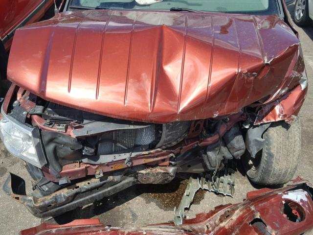 1A8HW58228F138340 - 2008 CHRYSLER ASPEN LIMI MAROON photo 7