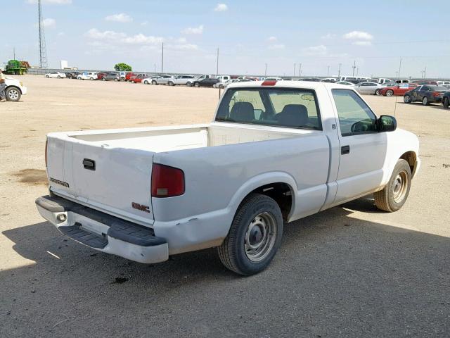 1GTCS145828170324 - 2002 GMC SONOMA WHITE photo 4