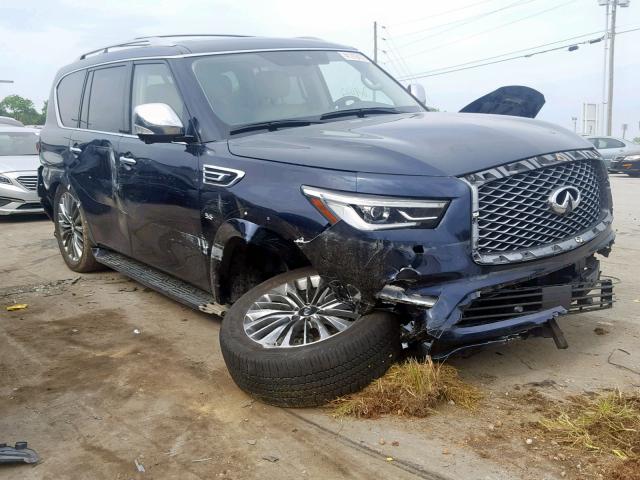 JN8AZ2NE0J9194217 - 2018 INFINITI QX80 BASE BLUE photo 1