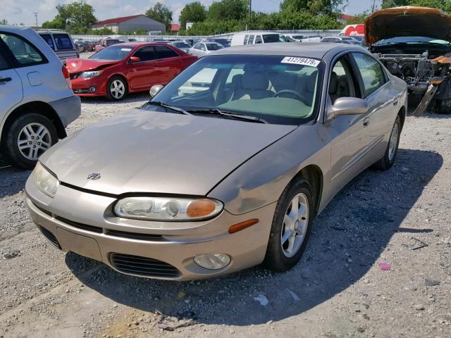 1G3GR64H014223348 - 2001 OLDSMOBILE AURORA SILVER photo 2