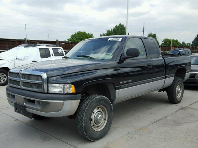 3B7KF23Z8XG146004 - 1999 DODGE RAM 2500 BLACK photo 2