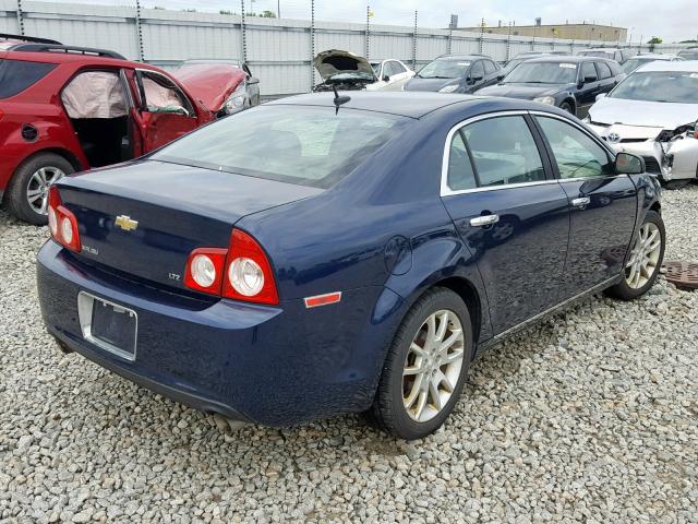 1G1ZK577494191843 - 2009 CHEVROLET MALIBU LTZ შავი ფოტო 4